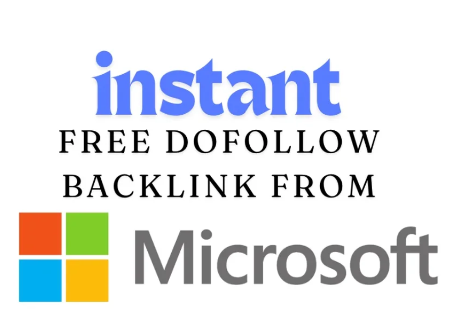 Free Microsoft.com DoFollow Backlinks with a DR of 96